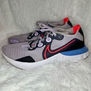 Nike Renew Women’s Sneakers - Light Purple, Coral Orange, Blue, Black, Size 9